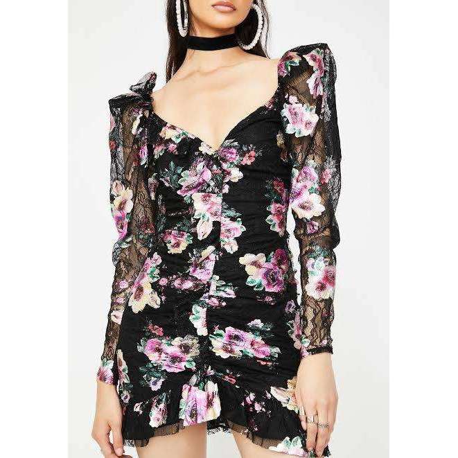 Benatar Ruffle Mini Dress