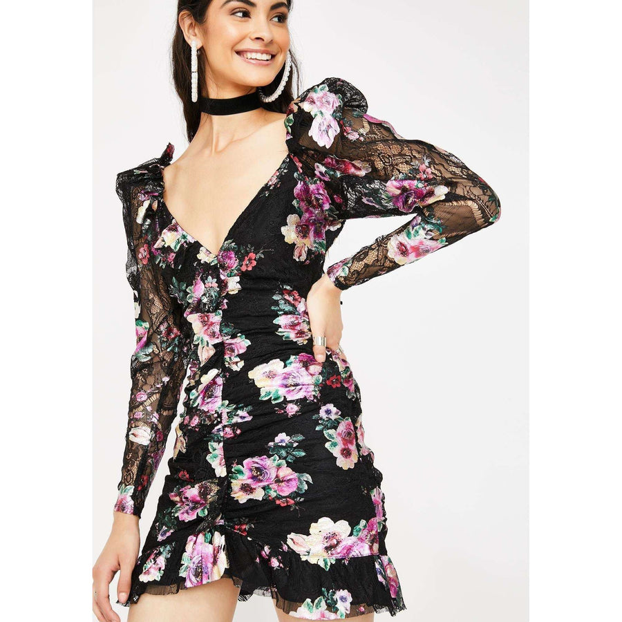 Benatar Ruffle Mini Dress