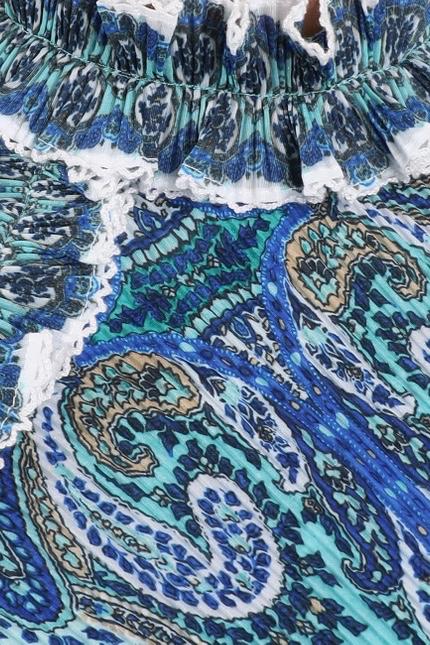 Moncur Asymmetric Mini Dress Close Up