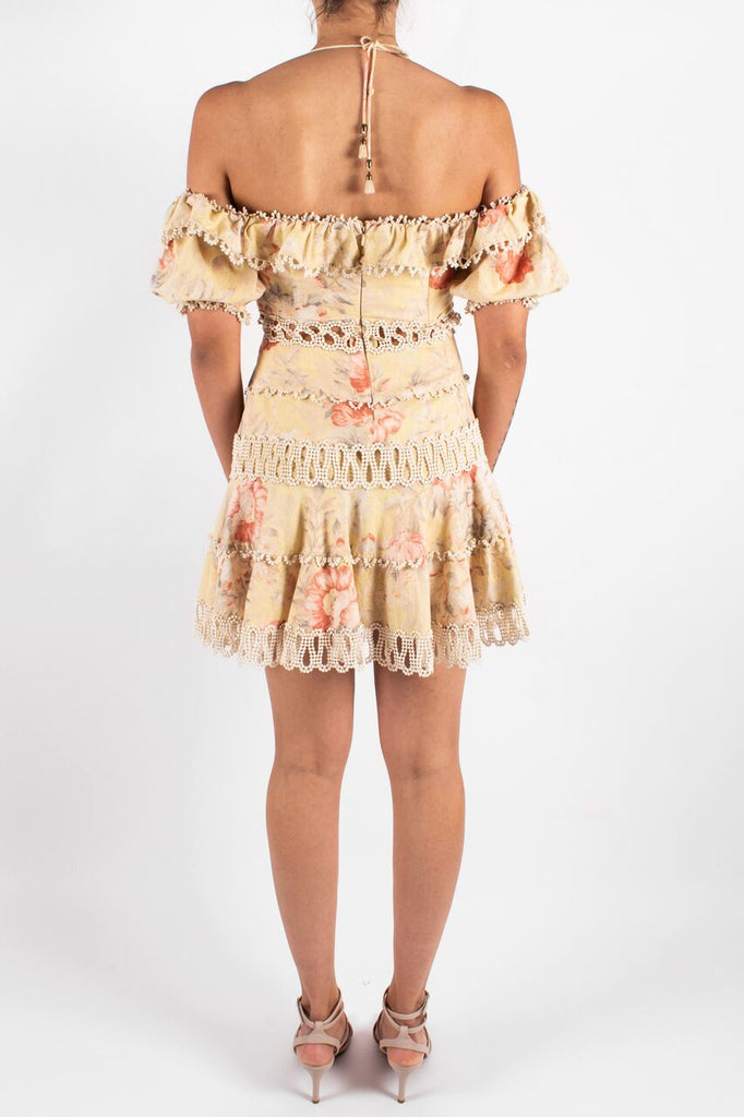 Melody Off Shoulder Dress Back