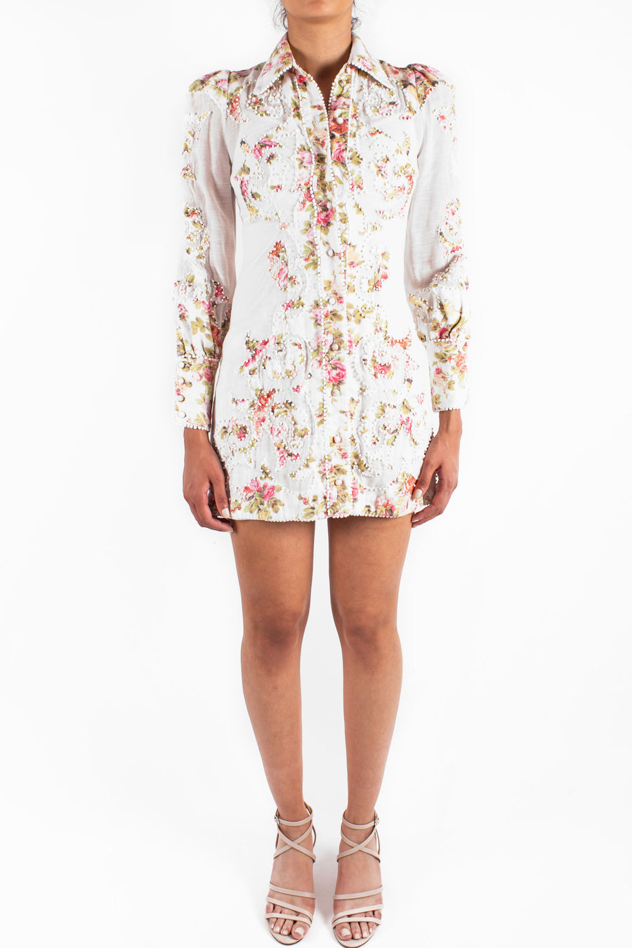 Radiate Applique Shirt Dress Front