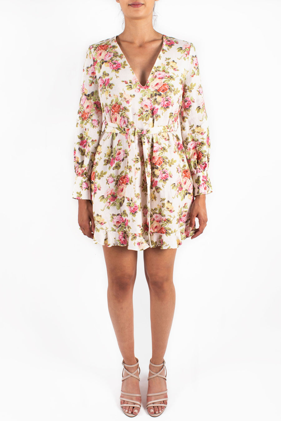 Radiate Flounce Flip Dress Front