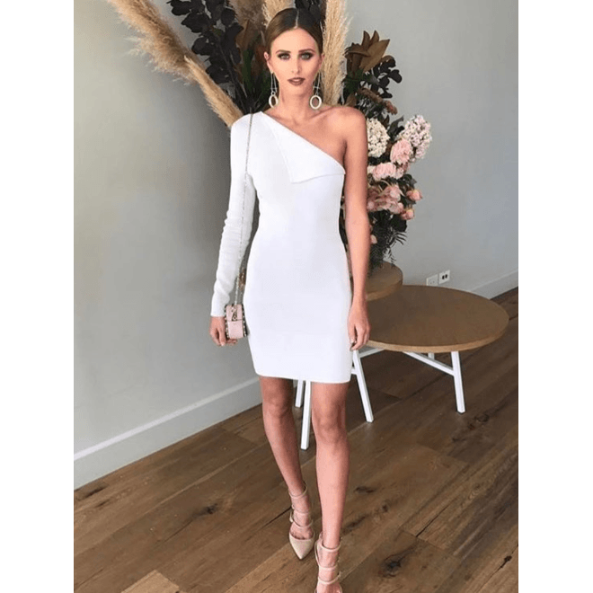 Axis Sleeve Knit Dress