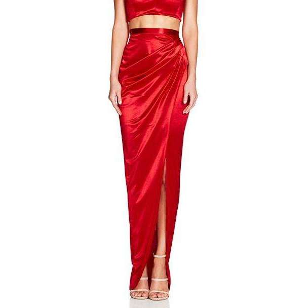 Slay Satin Set Red