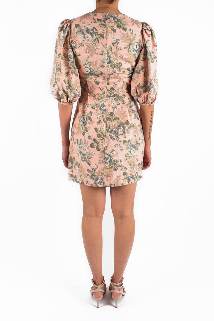 Tempest Lace Up Dress Back