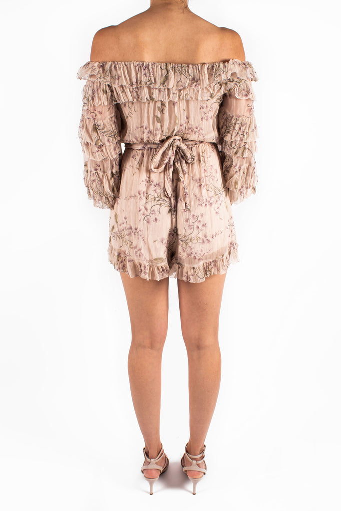 Unbridled Ruffle Playsuit