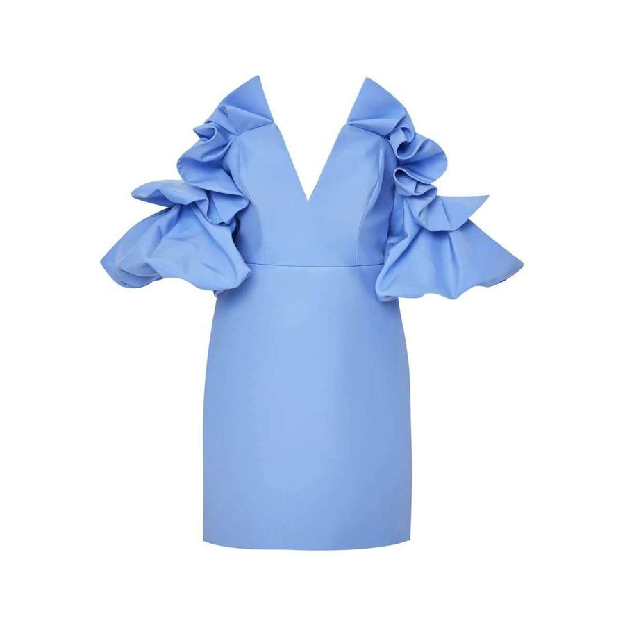 Hitching Dress Empire Blue