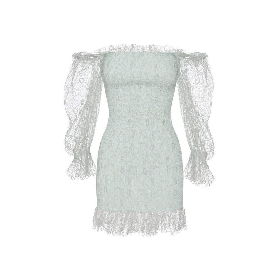 Amora Rouch Dress Sage