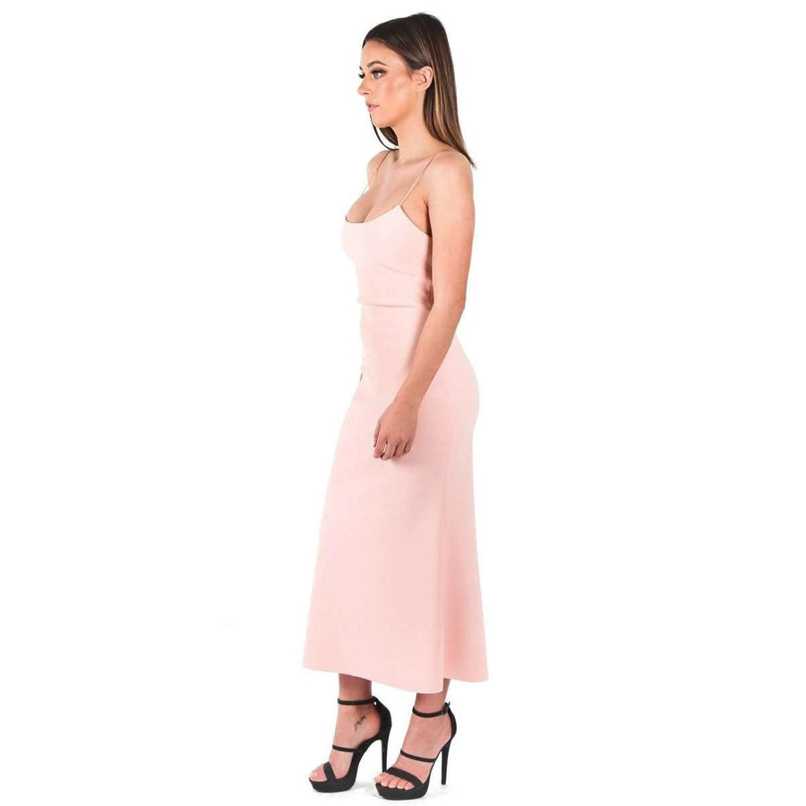 Te Amo Scoop Midi Dress Cosmetic