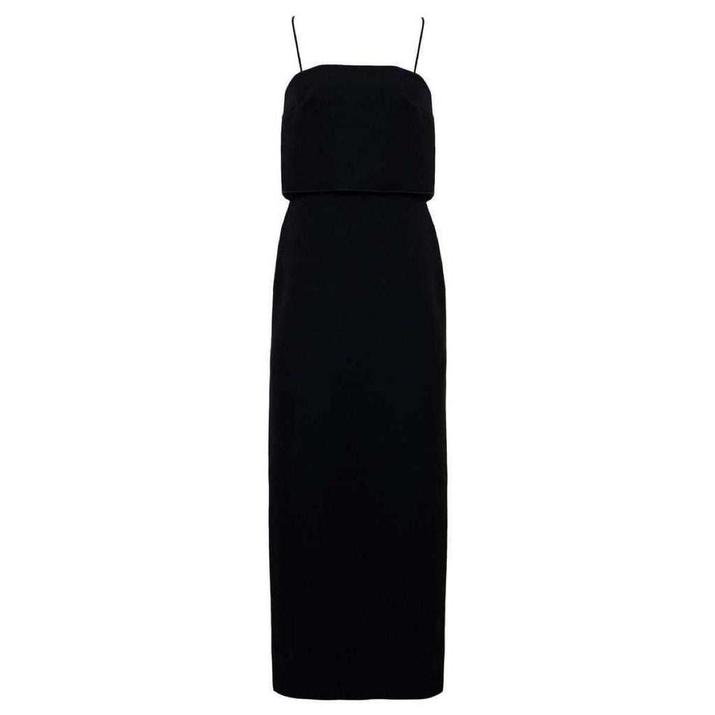Column Dress Black