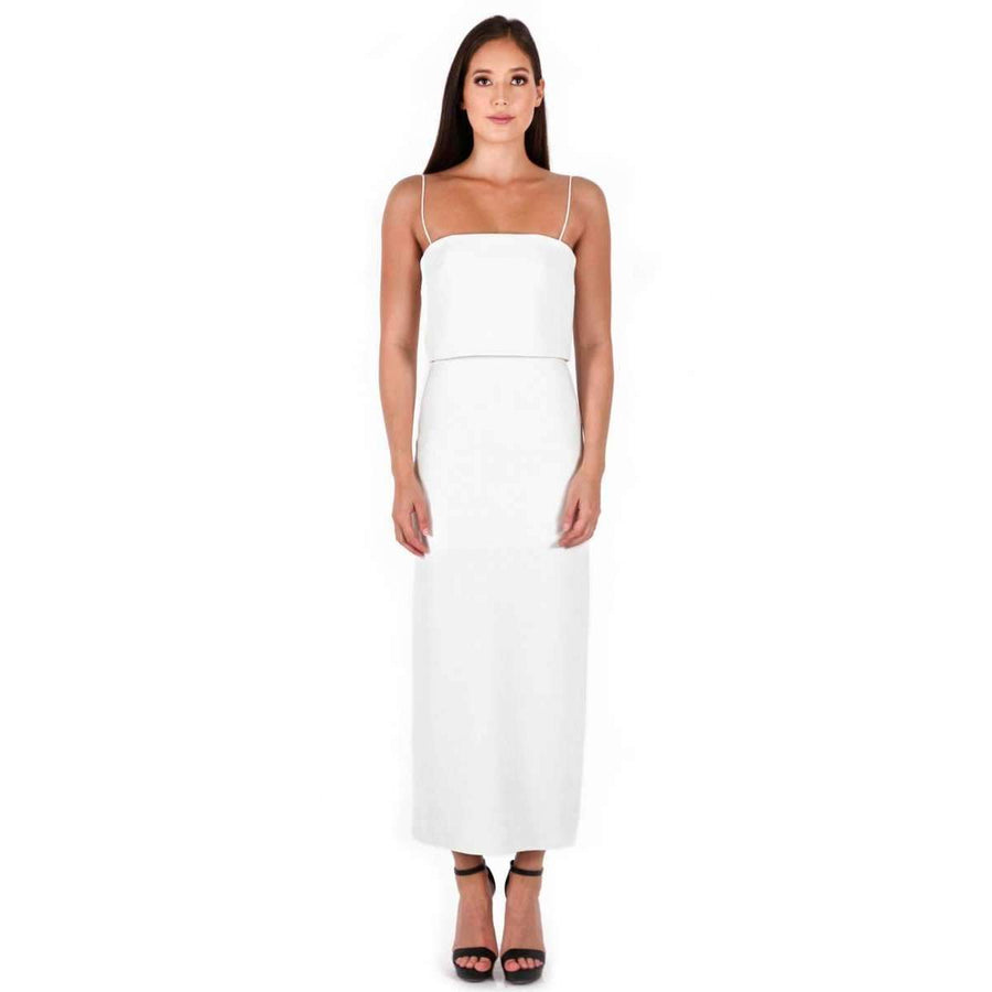 Column Dress Ivory