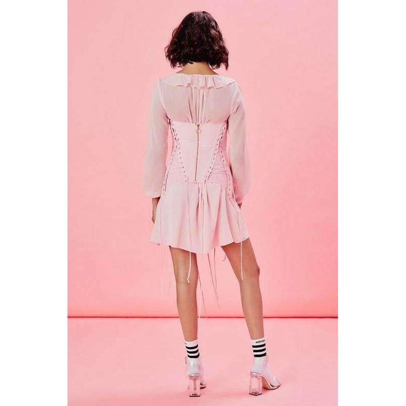 Lillie Chiffon Corset Dress