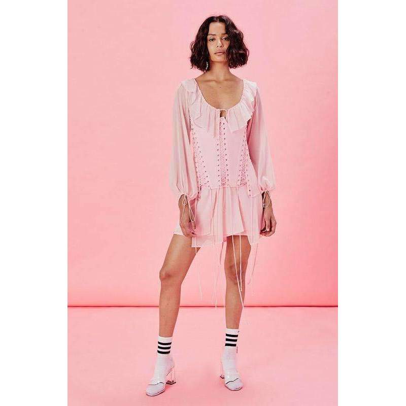 Lillie Chiffon Corset Dress