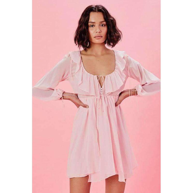 Lillie Chiffon Corset Dress