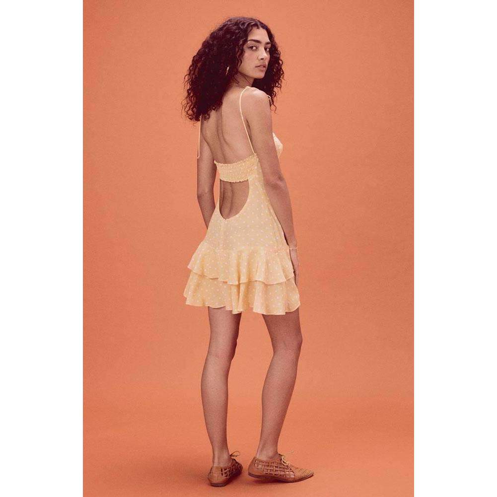 Limoncello Tiered Ruffled Dress