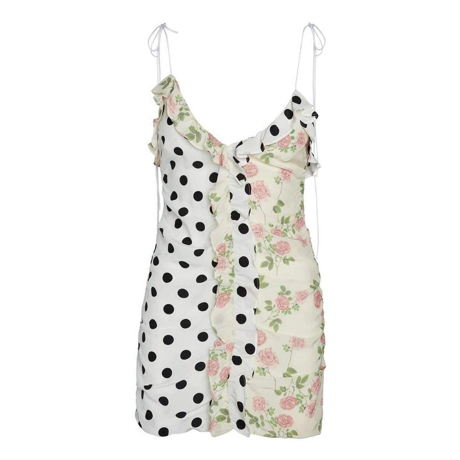 Mochi Shirred Mini Dress