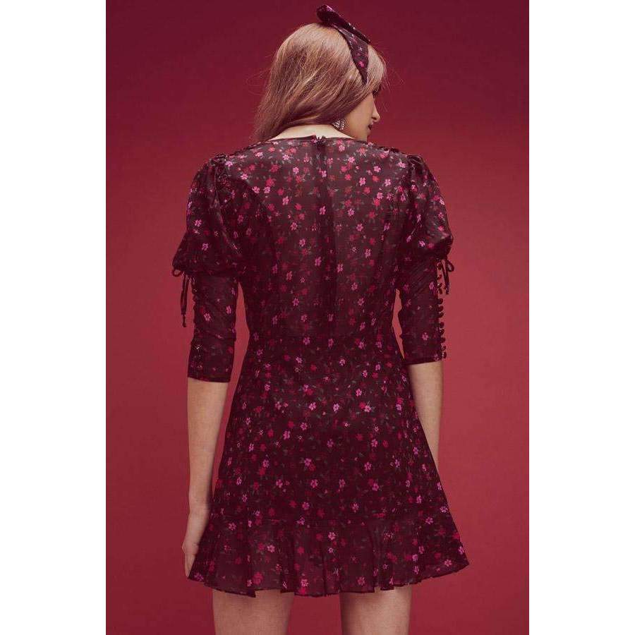 Rosie Button Mini Dress