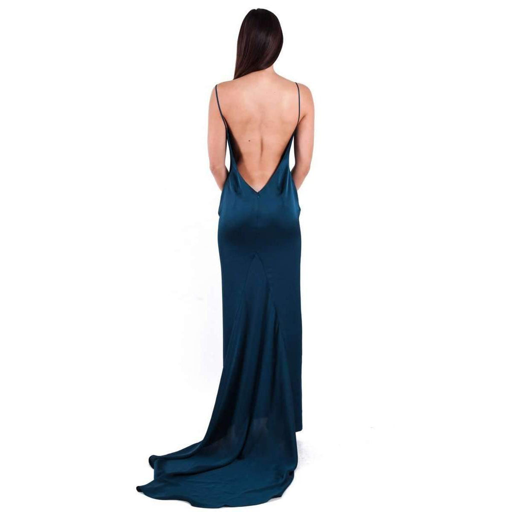Aquarian Dress Cerulean Blue