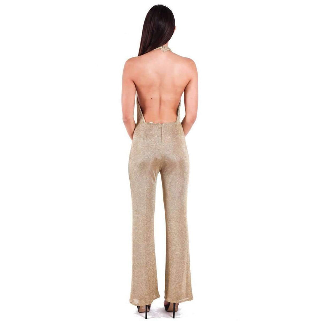 Olivia Wide Leg Mesh Pantsuit