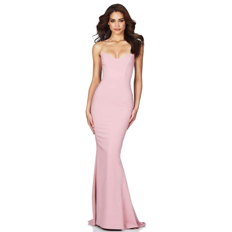 Diamond Gown Dusty Pink