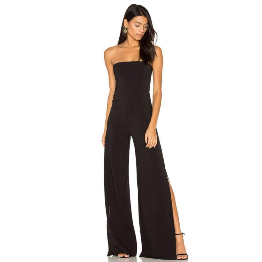 Glamour Jumpsuit Black