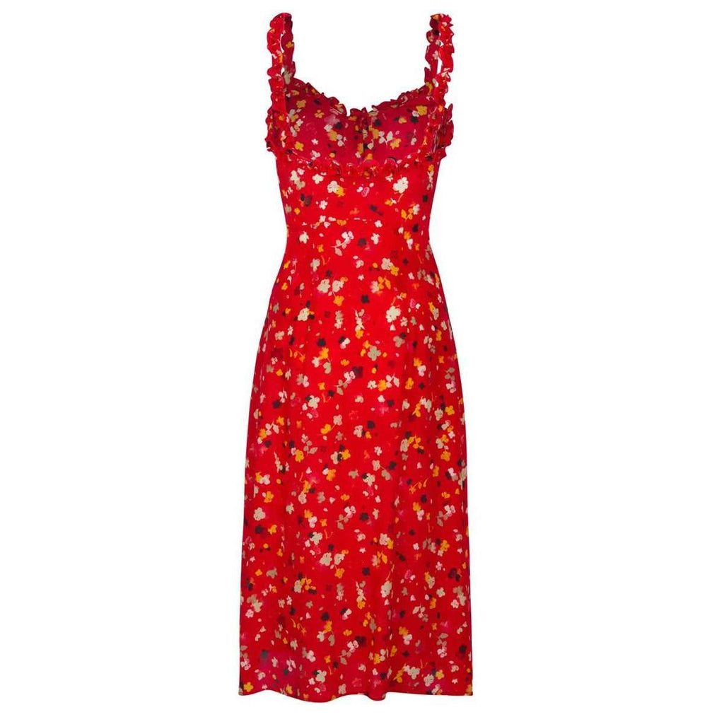 The Juliet Rouge Fleur Dress