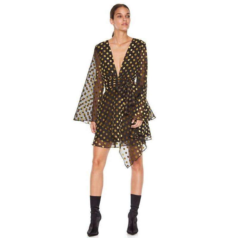 Budding Long Sleeve Mini Dress