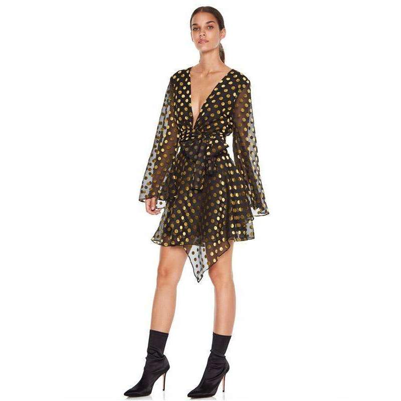 Budding Long Sleeve Mini Dress