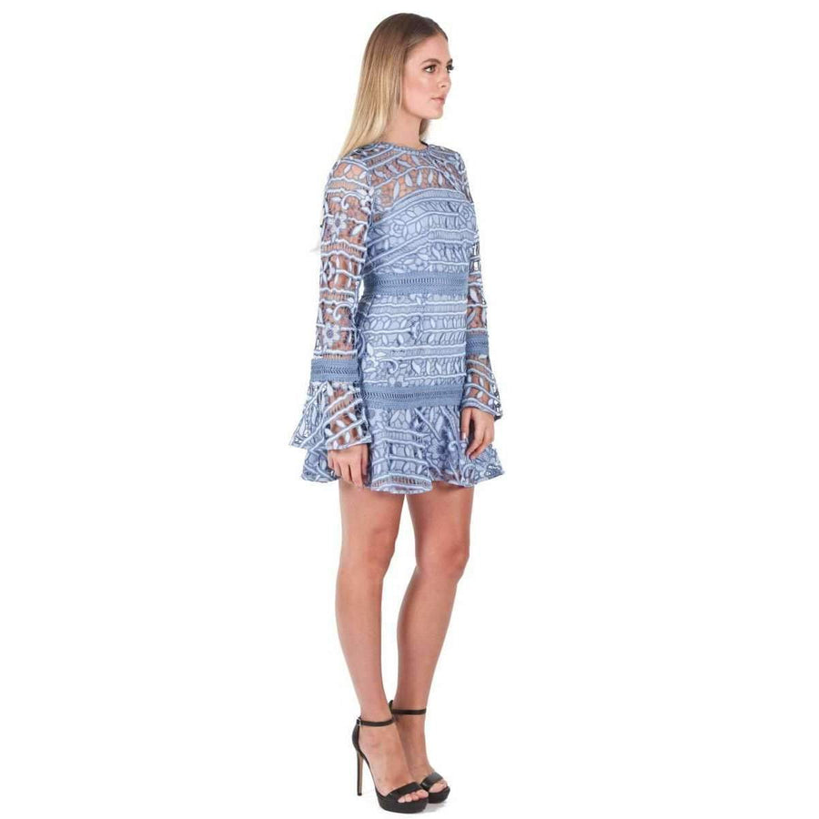 Caprice Mini Dress Navy