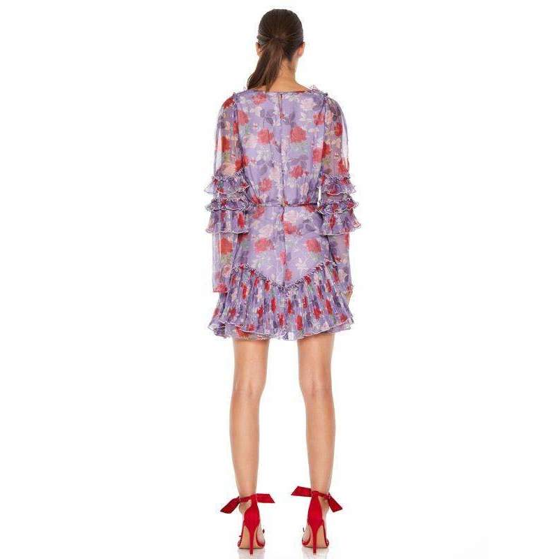 Femme Flounce Mini Dress