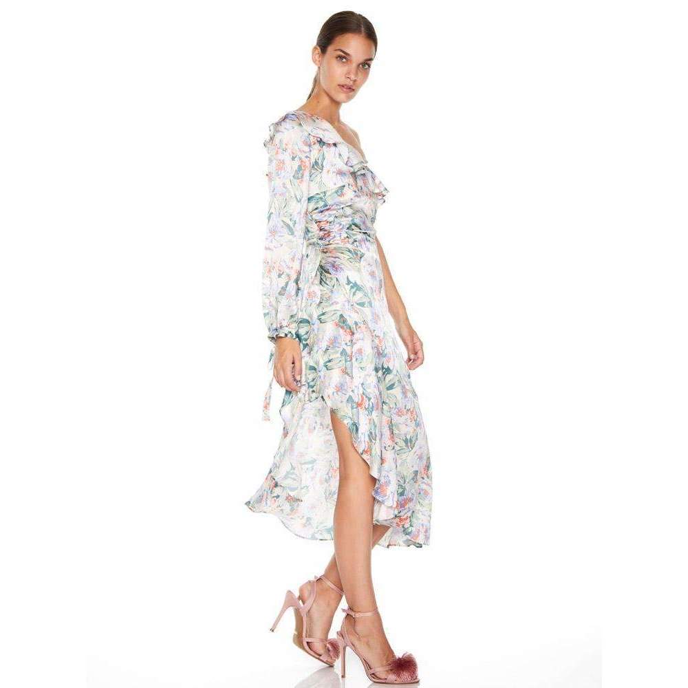 Floral Mist Midi Dress