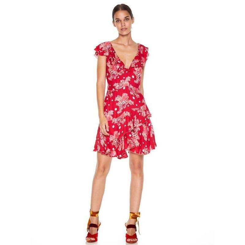 Florence Ruffle Mini Dress