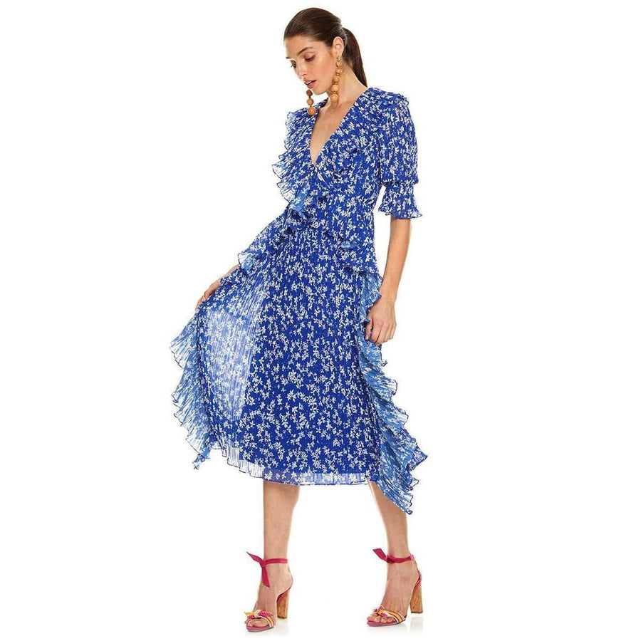 Mediterranean Minx Midi Dress