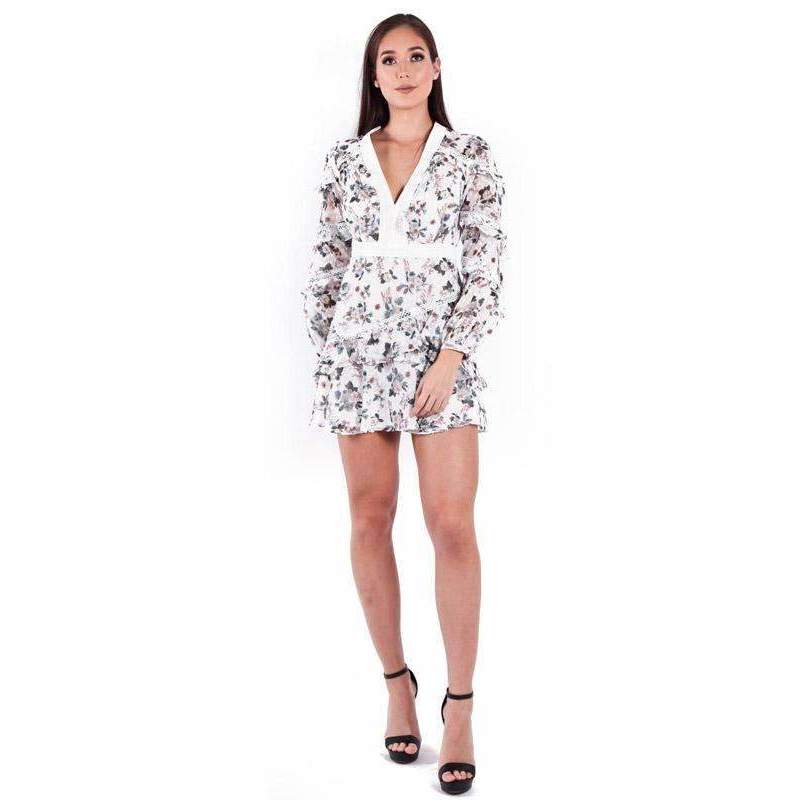 Reminisce Long Sleeve Mini Dress