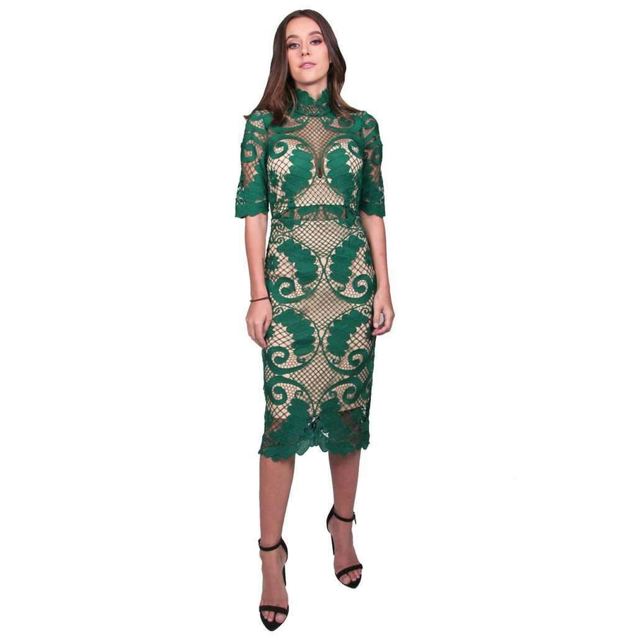 Babylon Pencil Lace Dress