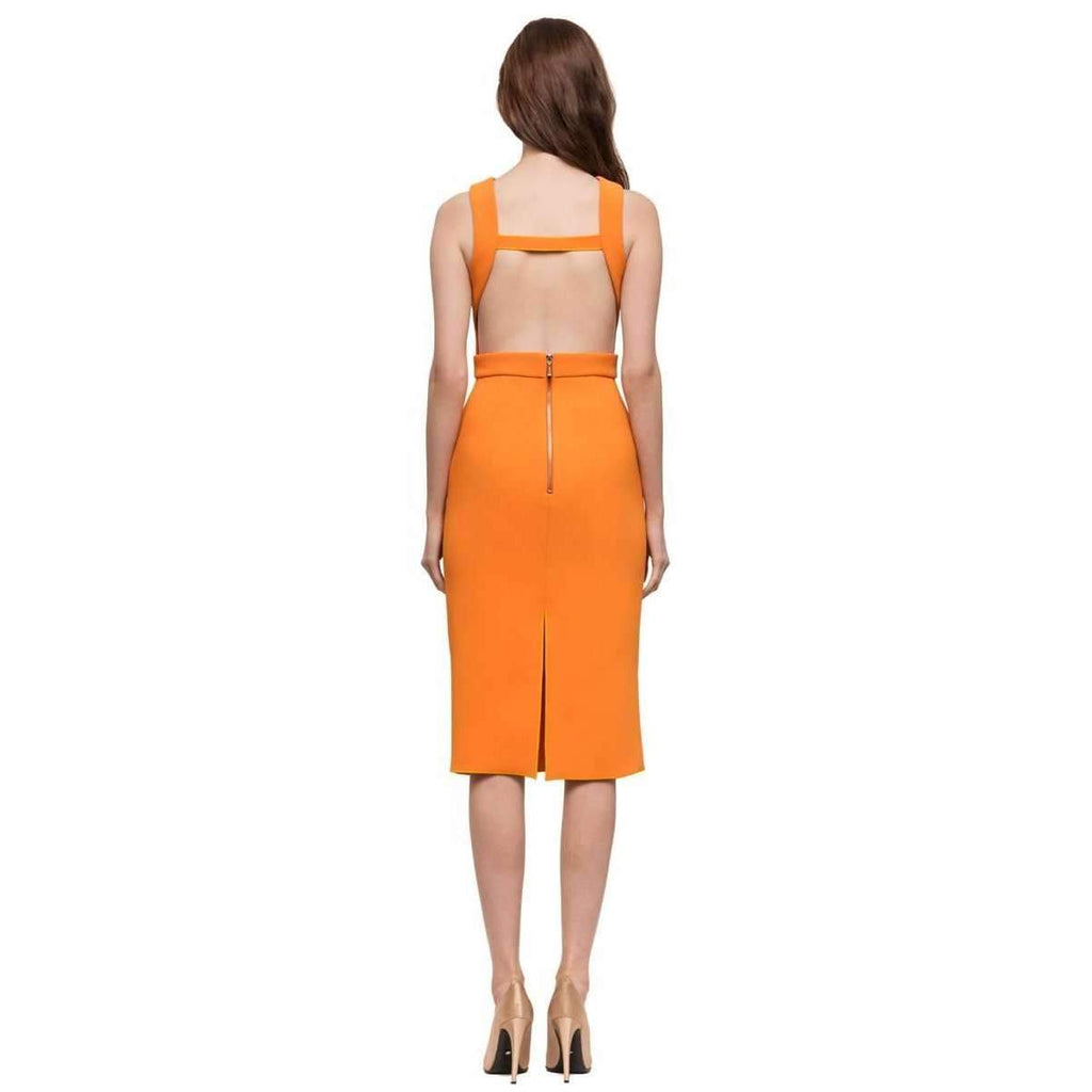 Double Crepe Sophie Dress Mandarine