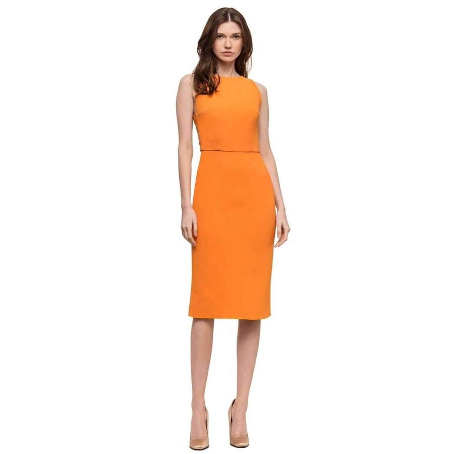 Double Crepe Sophie Dress Mandarine